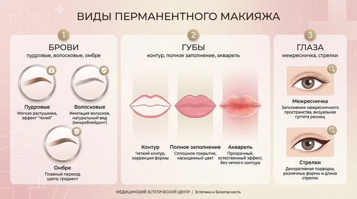 Всё о перманентном макияже: техники, уход, развенчание мифов