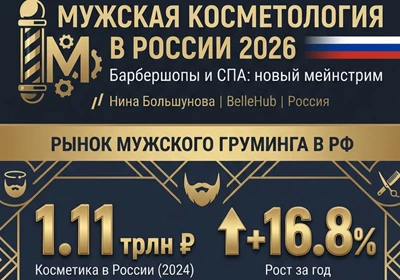 Мужская косметология: почему барбершопы и СПА для мужчин становятся мейнстримом