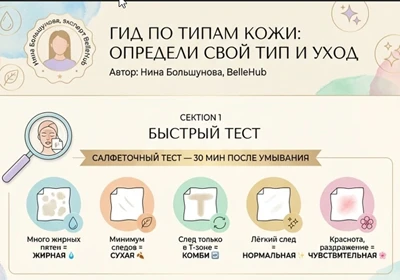 Гид по типам кожи: как определить свой тип и правильно за ним ухаживать