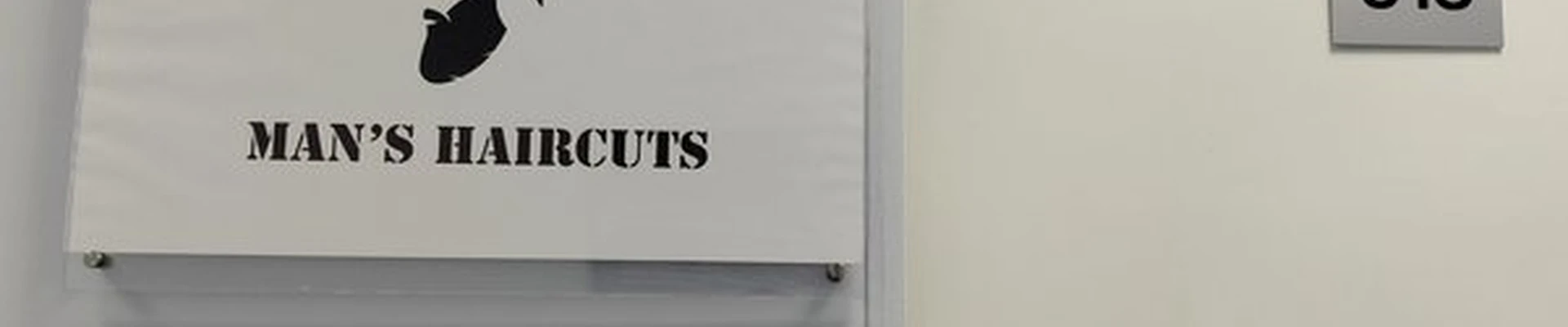 Man`s haircut