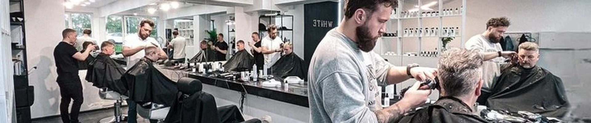 White barbershop