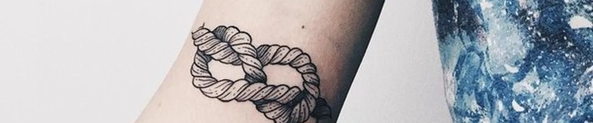 One small tattoo