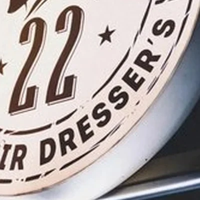 22 Barber shop and hair dresser’s