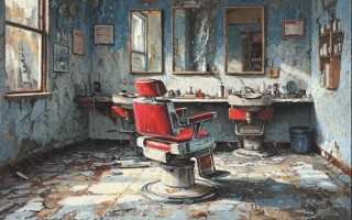 Моделирование бороды и усов с опасной бритвой