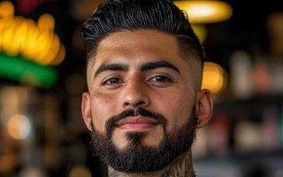 Фото Стрижка на средние волосы