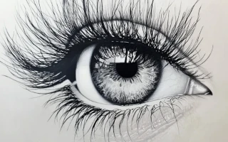 Окрашивание хной/краской без коррекции формы.