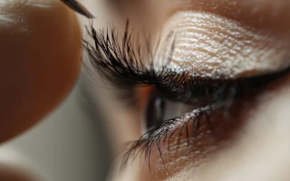 Прореживание бровей