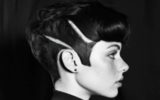 Стрижка челки