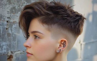 Стрижка чёлки