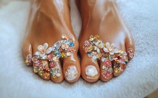 Педикюр пальчики без покрытия