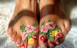 Гигиеническая обработка пальцев ног+ уход в подарок