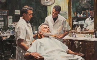 Стрижка мужская