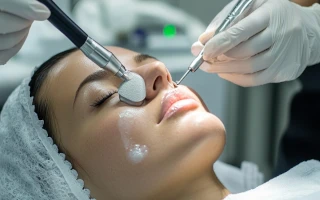 Vagacial spa + депиляция бикини полимером.